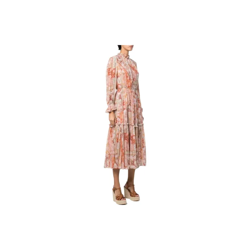 Zimmermann Kaleidoscope Floral-print Midi Dress-3
