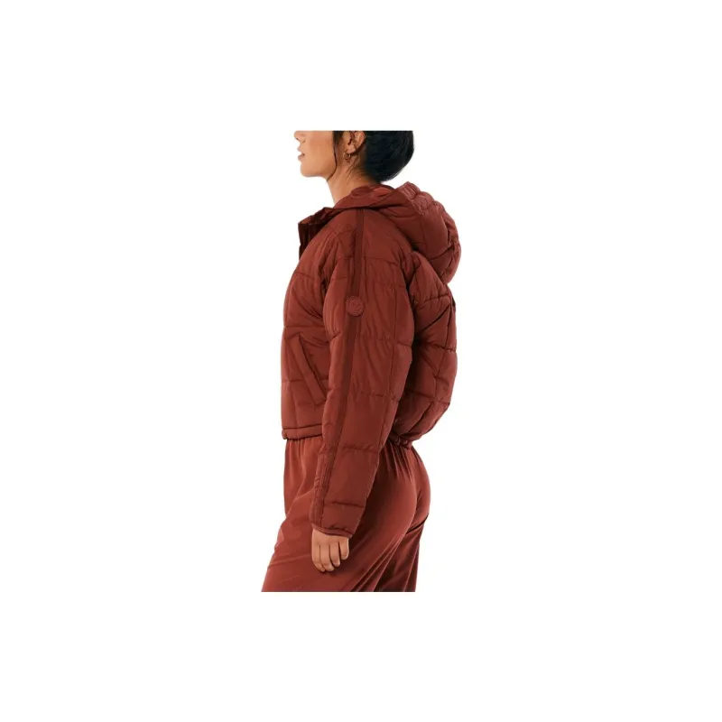 Hollister Jackets Women's Rusty Red-2