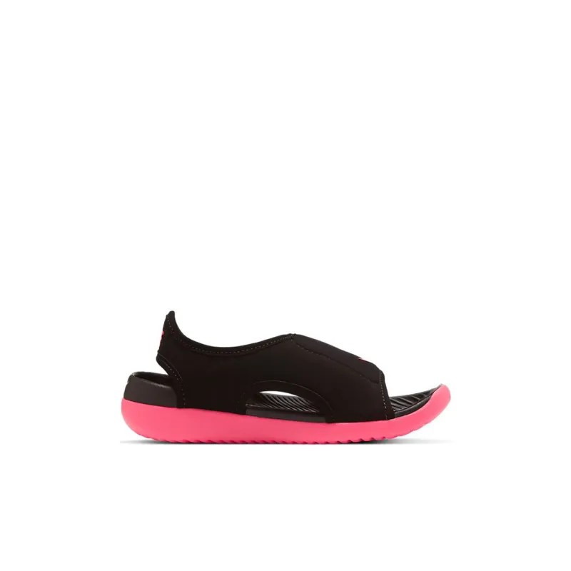 Nike Sunray Adjust 5 Sandal Black Pink Kids'-1