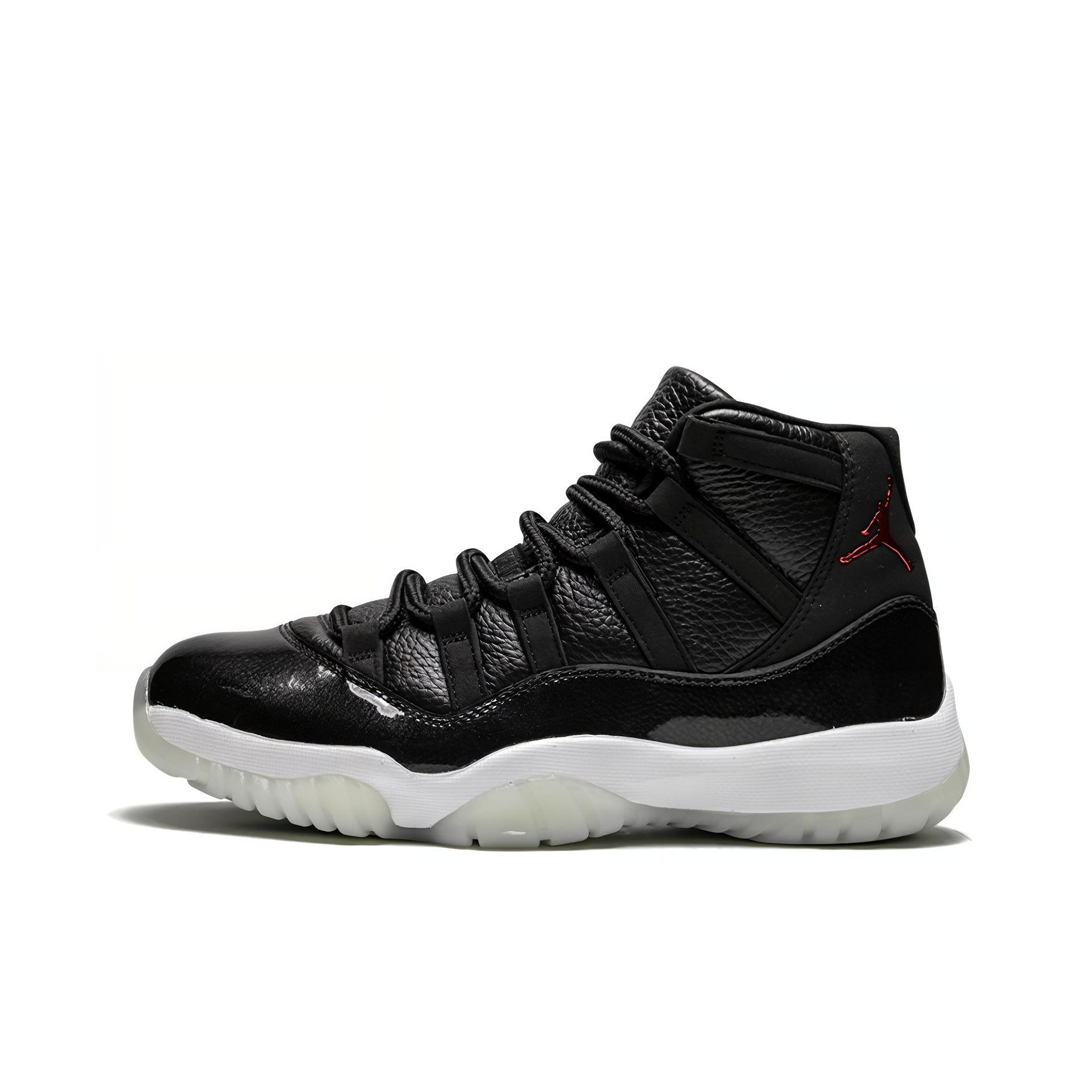 black red and white jordan 11s POIZON