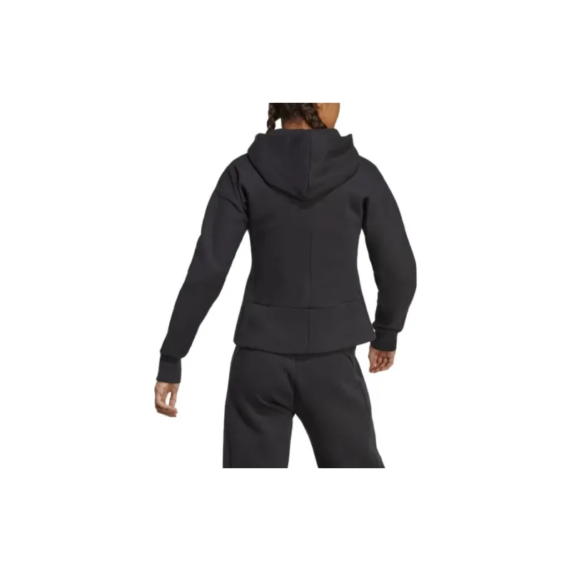 Adidas Mission Victory Slim Fit Full-Zip Hoodie Jackets Coats Women's Black-2
