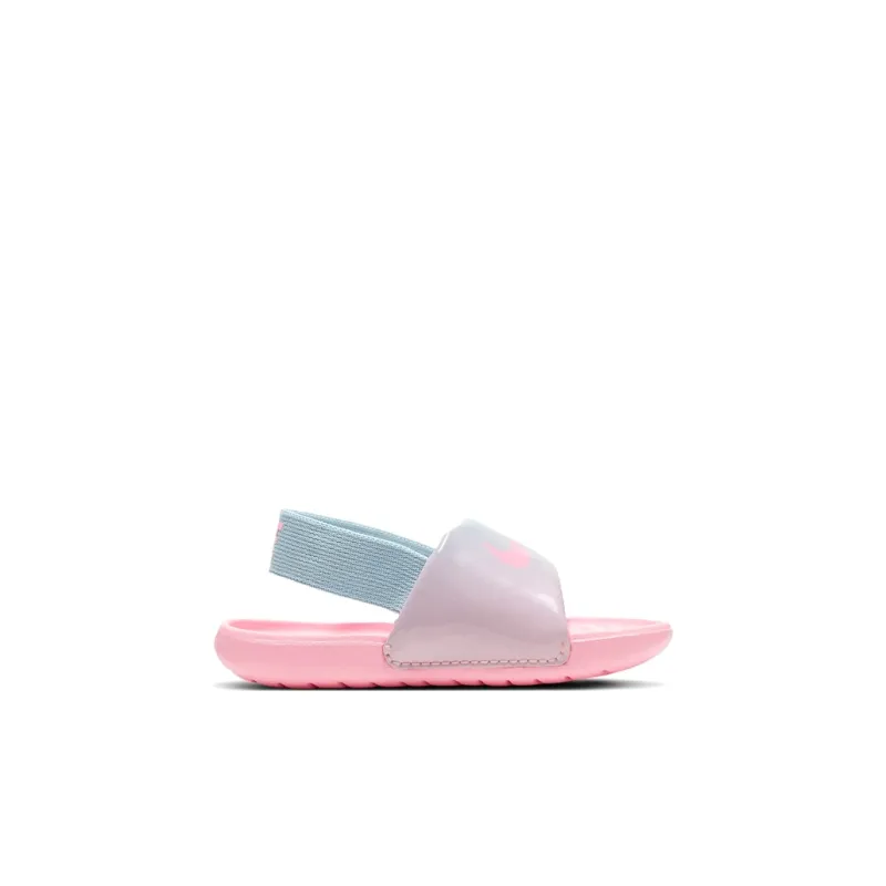 Nike Kawa Slide Low Top Toddler Shoes Pink Blue Green Infant And Toddler-1