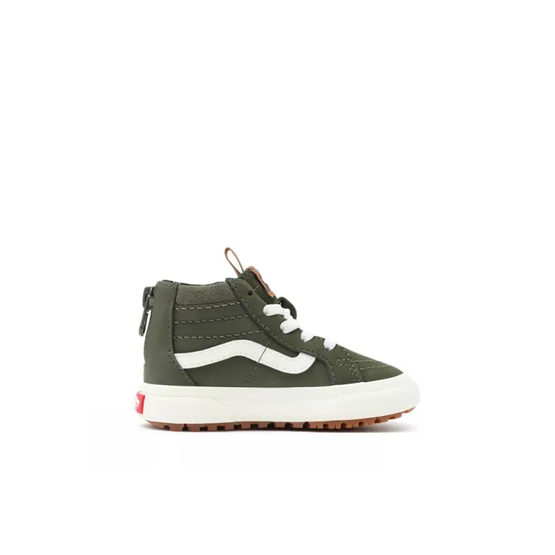 Vans Sk8-Hi Zip Mte-1 Green White-1