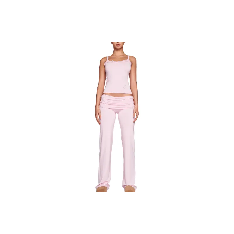 I.AM.GIA ERIN TOP PANT Casual Suit Women's PINK/Pink-6