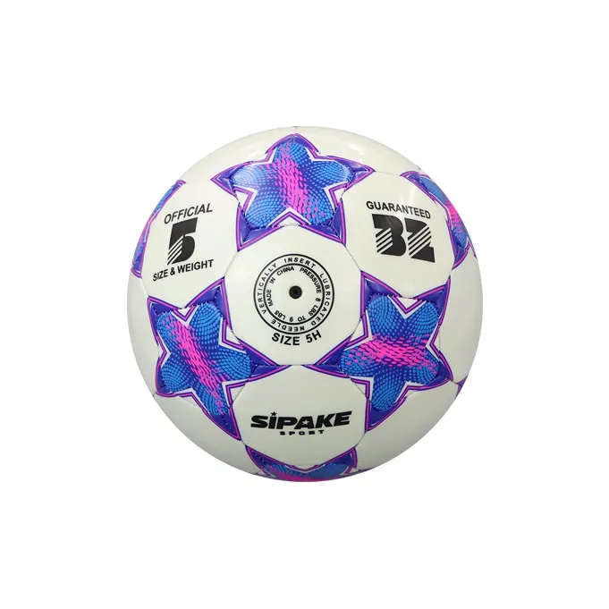 SIPAKESPORT Size 4 Size 5 Soccer PU Unisex Blue Red-2