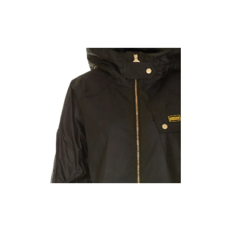 BARBOUR Trench Coats Women's Black-3