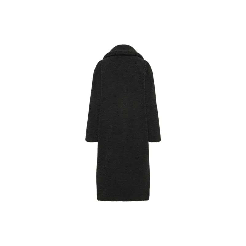 ARITZIA FW24 Babaton Teddy Coat Coats Women's BLACK/Black-1