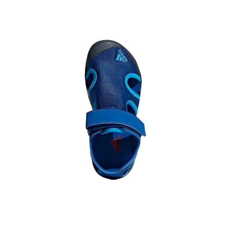 Adidas Captain Toey K Anti Slip Wear Resistant Sandal Blue Kids-4