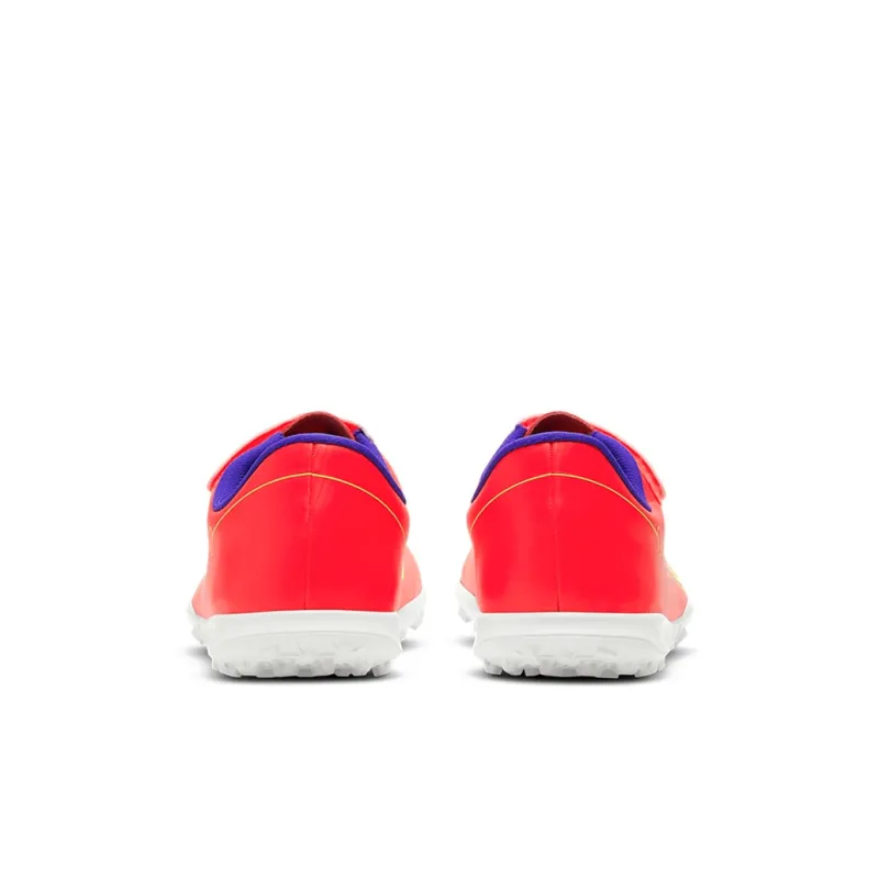 Nike Mercurial Vapor 14 Assassin 14 Club PS V Low-Top Kids' Soccer Shoes Orange Red Children Aged 3-7 Years Old-4