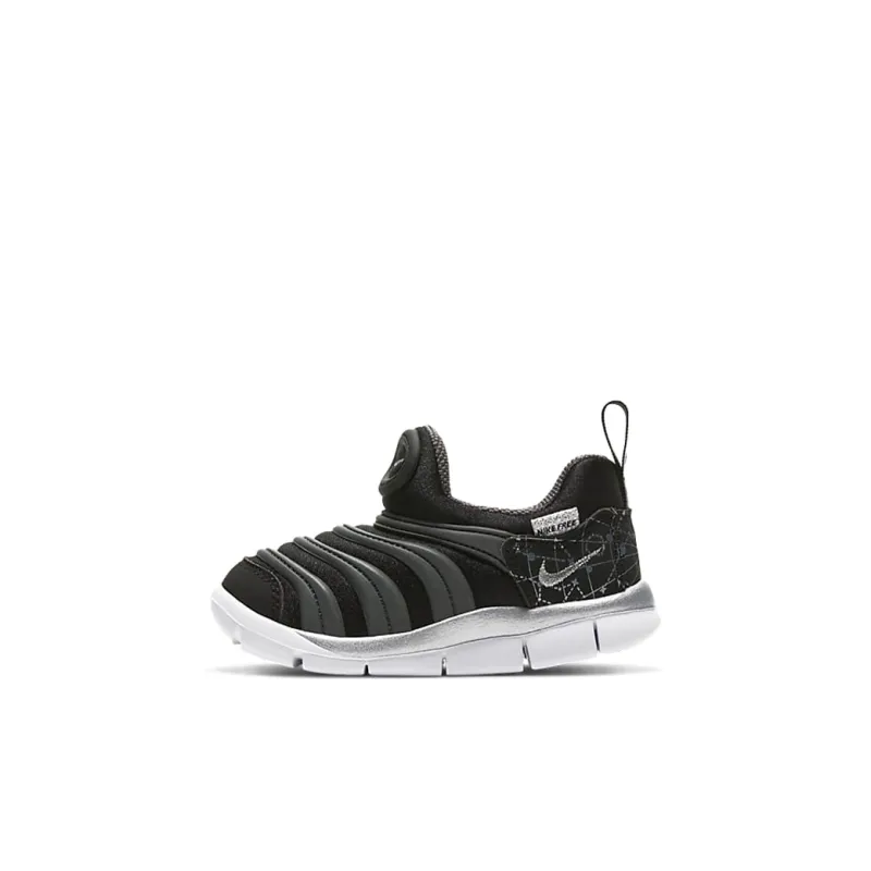 Nike Dynamo Free Low Top Sports Casual Shoes Black Gray Infant And Toddler-0