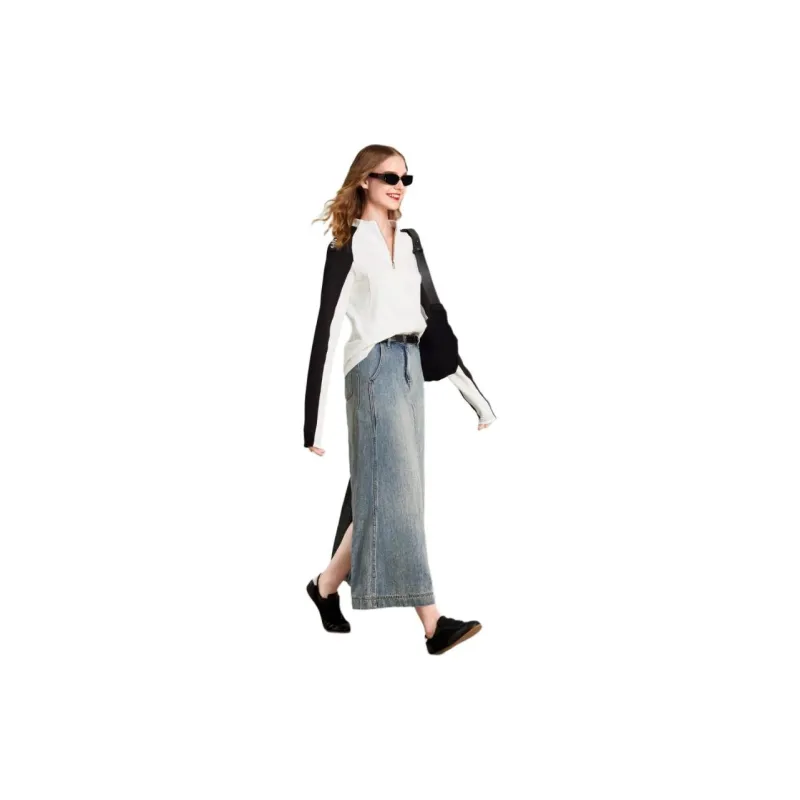 HAVVA Raglan Sleeve T Shirt Women's White-2