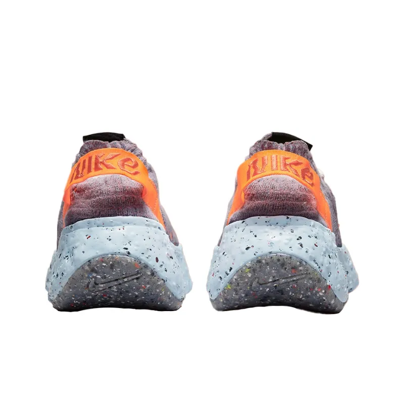 Nike Space Hippie Low Top Kids Lifestyle Shoes Purple Orange Teenagers-3