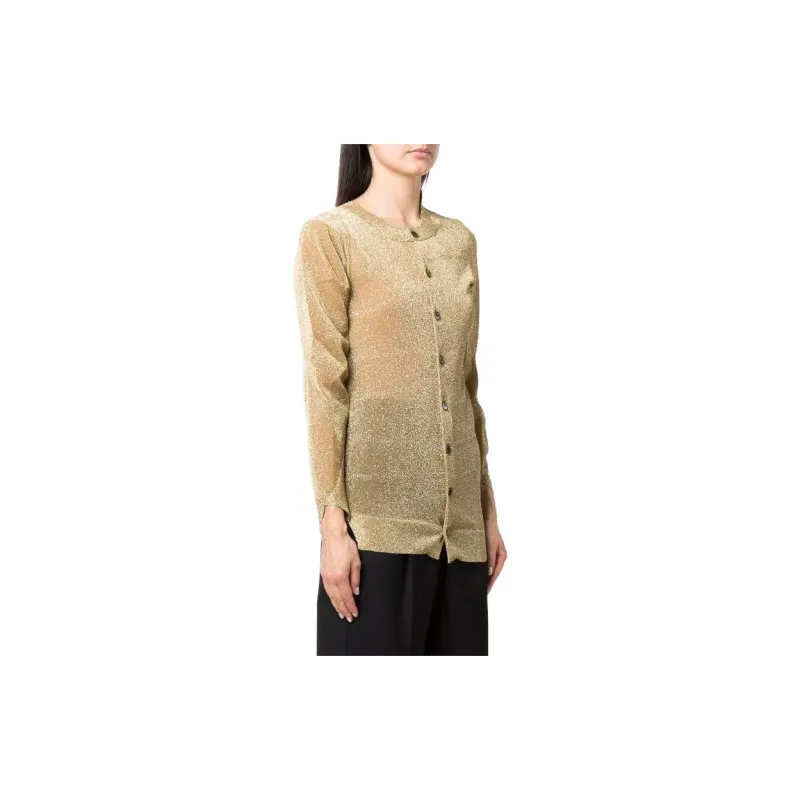 JUNYA WATANABE Metallic effect Button up Cardigan-3