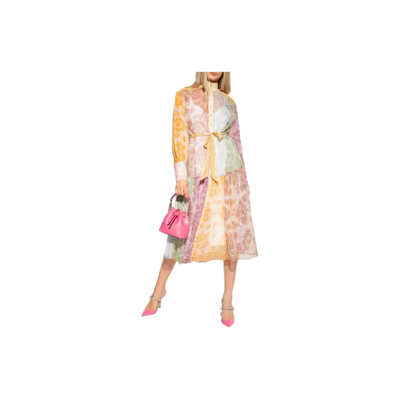 Zimmermann Long-Sleeved Dresses Women's Orange-1