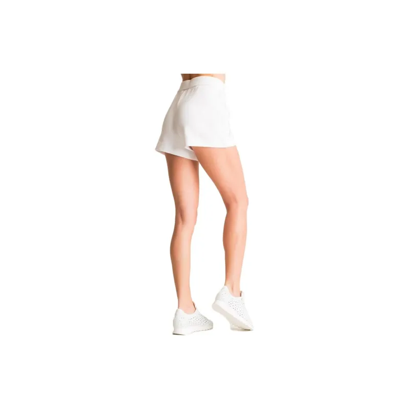 EMPORIO ARMANI EA7 SS23 Casual Shorts Women's White Pink-2