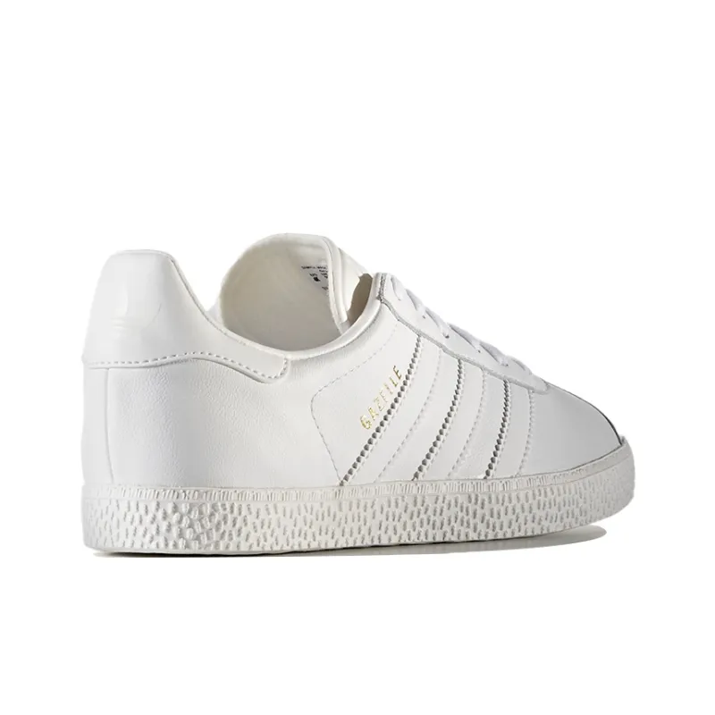 Adidas Gazelle J 'Triple White'-3