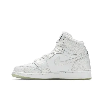 Jordan 1 Retro High Heiress Pure Platinum GS