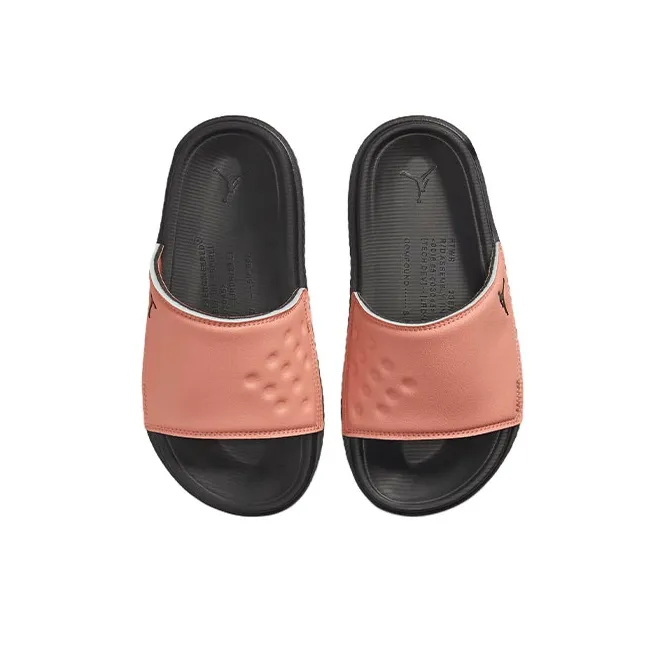 Air Jordan Play Stylish Sports Slippers Pink Black GS-2