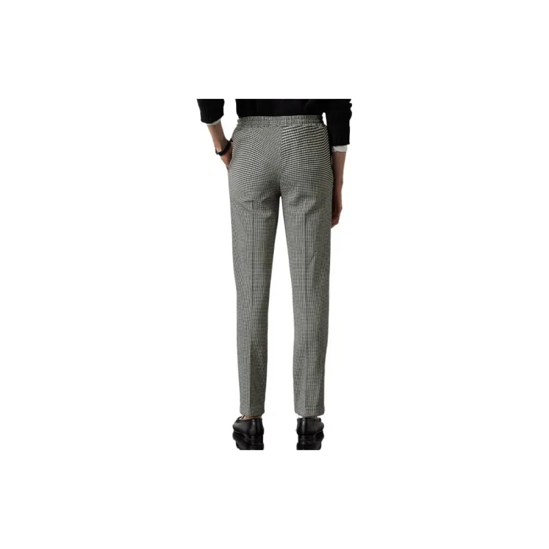 Ralph Lauren Collection FW22 Knitted Sweatpants Women's Black White-2