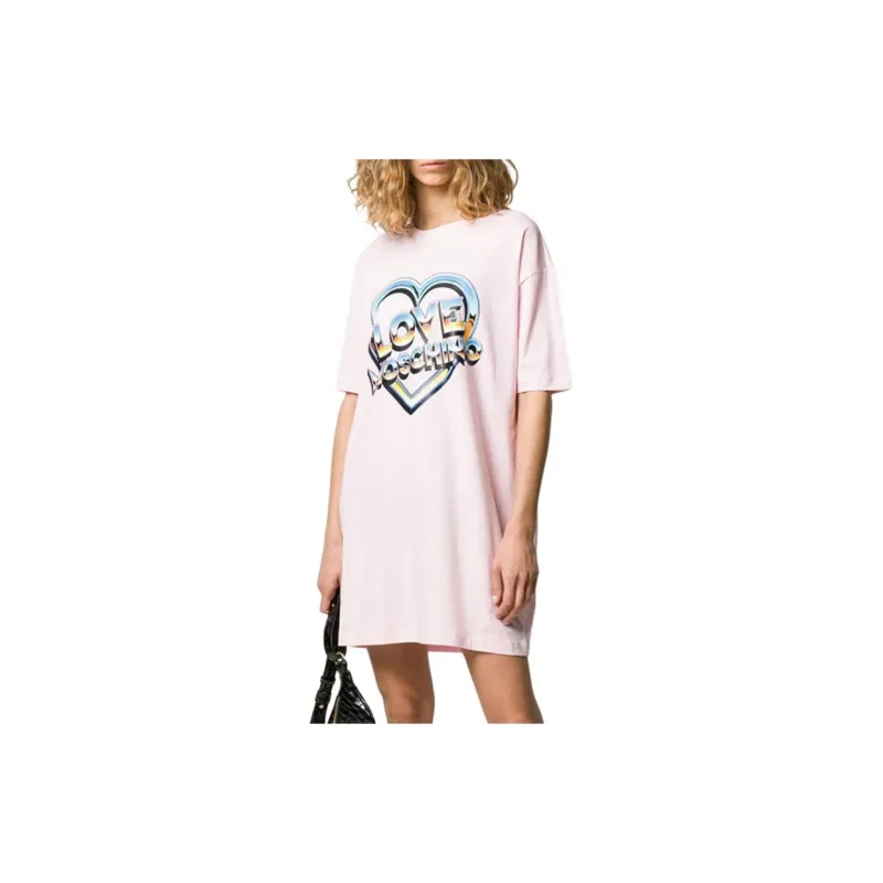 LOVE MOSCHINO T Shirts Women's Pink-1