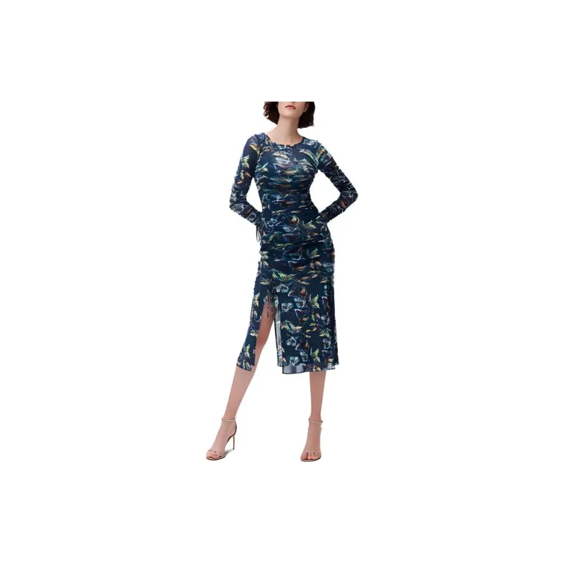 DVF Diane Von Furstenberg Long-Sleeved Dresses Women's Multicolor-2