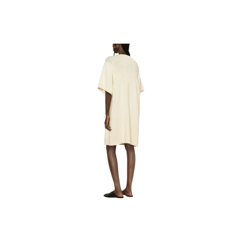 Toteme Textured Knitted T-shirt Dress-2