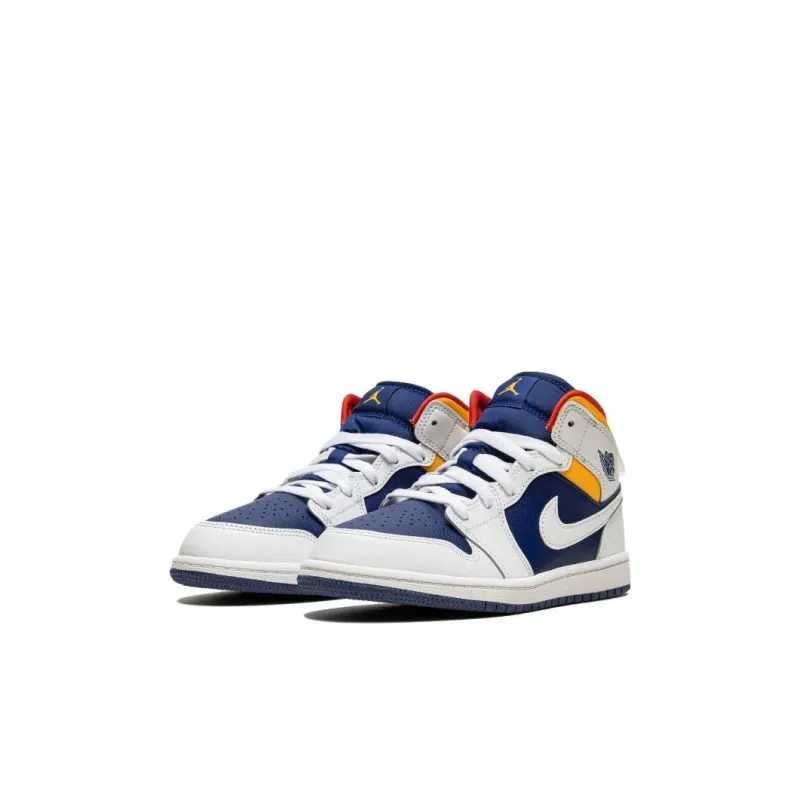 Jordan 1 Mid Hite Deep Royal Blue-2