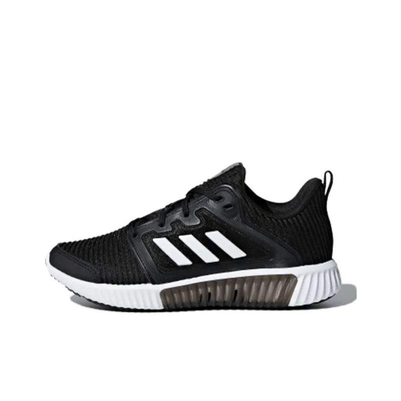 Adidas Climacool Vent J Breeze Low Top Kids' Running Shoes Black White Teenagers-0