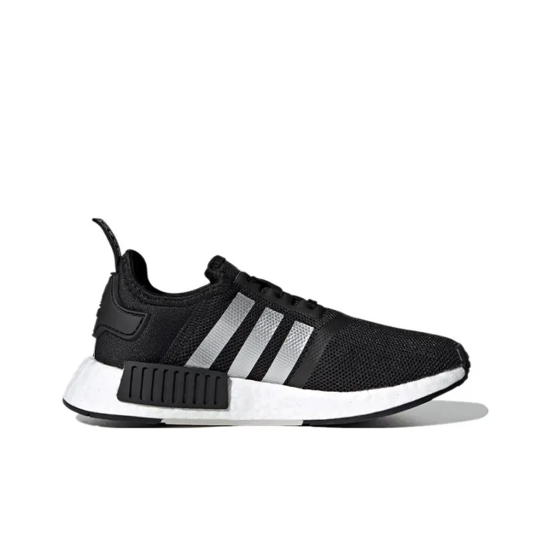Adidas NMD R1 Black Silver Solar Red GS-1