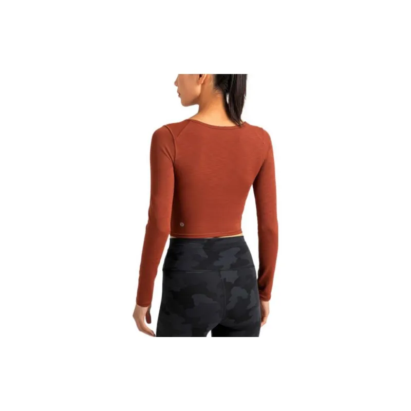 Lululemon Wunder Train Crop Tops Women's-2