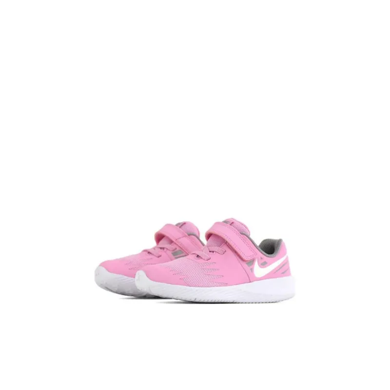 Nike Lunar Apparent Star Runner Low-Top Running Shoes Pink Infant And Toddler-2