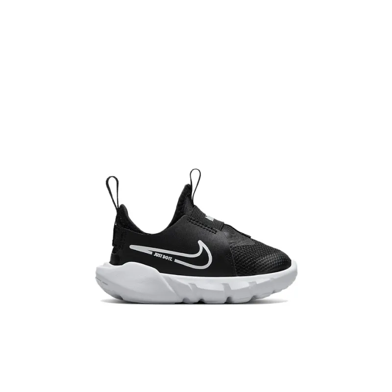 Nike Flex Runner 2 Slip Resistant Cushioning Abrasion Resistant Low Top Running Shoes Black Infant And Toddler-2
