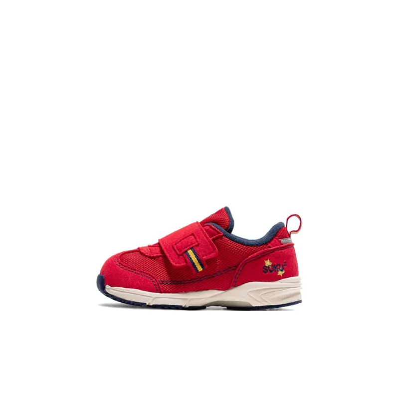 Asics GD.RUNNER BABY LO2 Anti-Slip Wear-Resistant Low-Top Toddler Shoes Red White Infant And Toddler-0