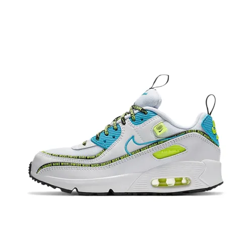 Nike Air Max 90 SE Worldwide Pack Blue Fury Volt GS