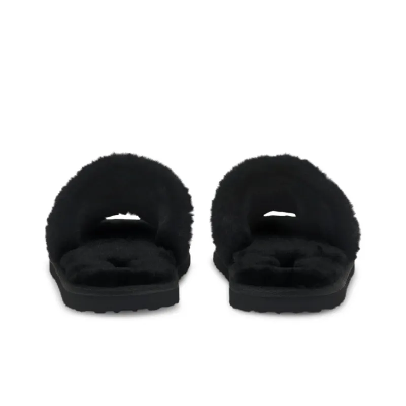 Puma Fluff Remix Slide Jr 'Black White' GS-3
