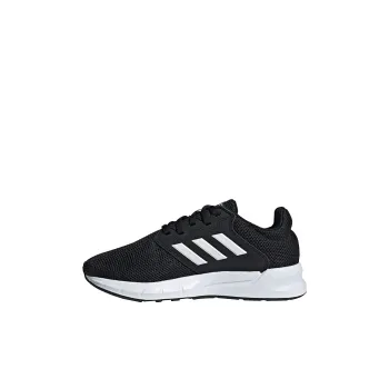 Adidas Neo Showtheway Breathable Low Top Running Shoes Black White Kids'