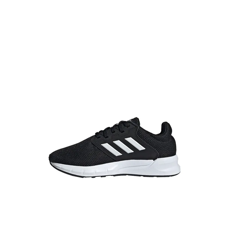 Adidas Neo Showtheway Breathable Low Top Running Shoes Black White Kids'-0