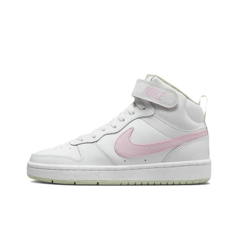 Nike Court Borough Mid 2 GS 'White Pink Foam'-0