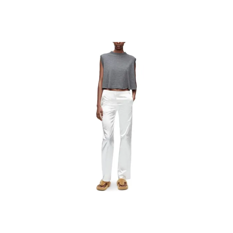 LOEWE Trapeze Vest In Wool Grey-1