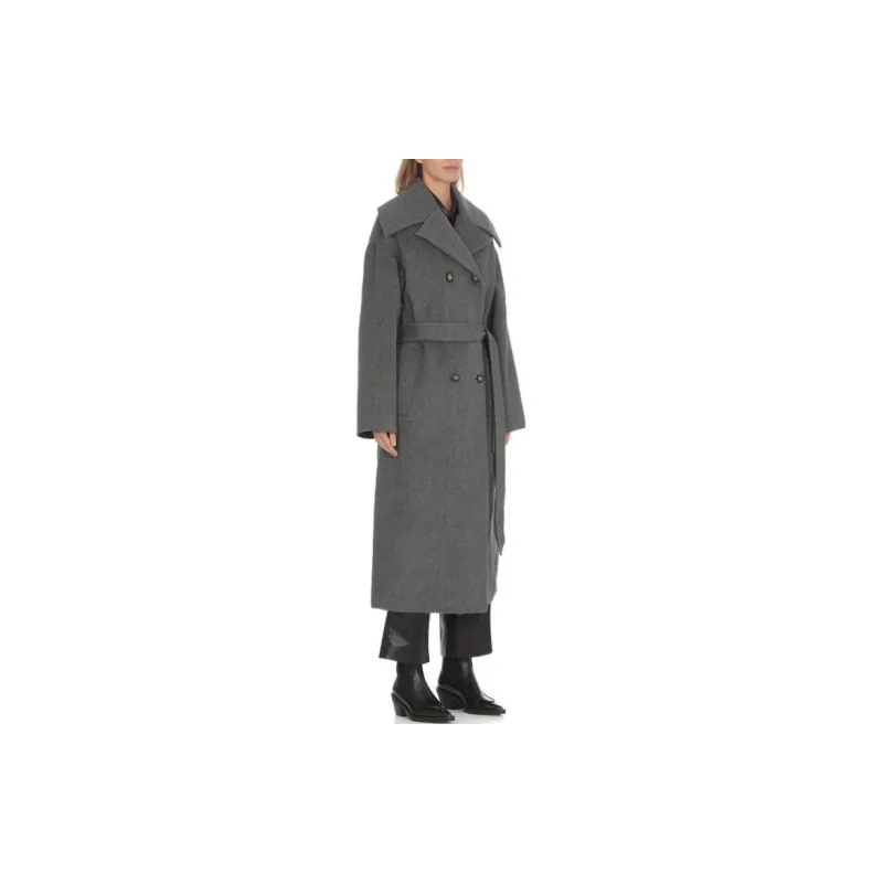 NANUSHKA Coats Women's Gray-3