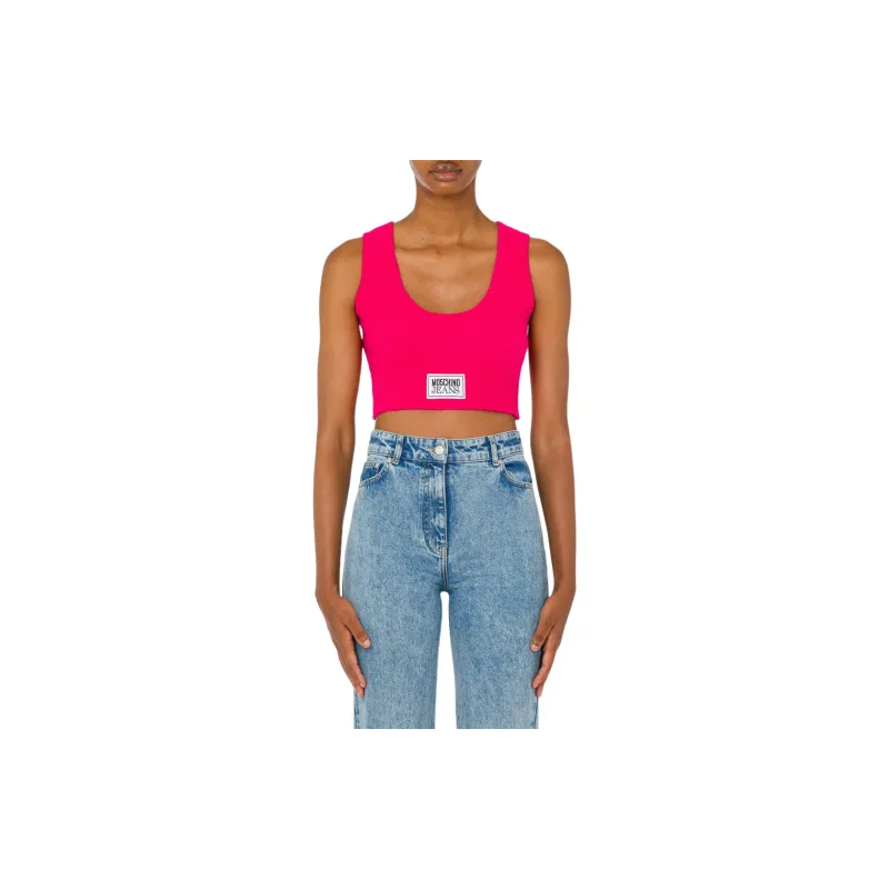 MOSCHINO Tank Top Women's Fuchsia-1