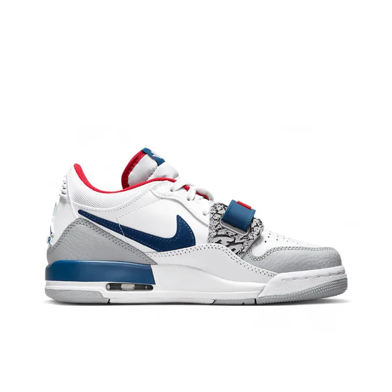 Jordan Legacy 312 Low White French Blue GS-1