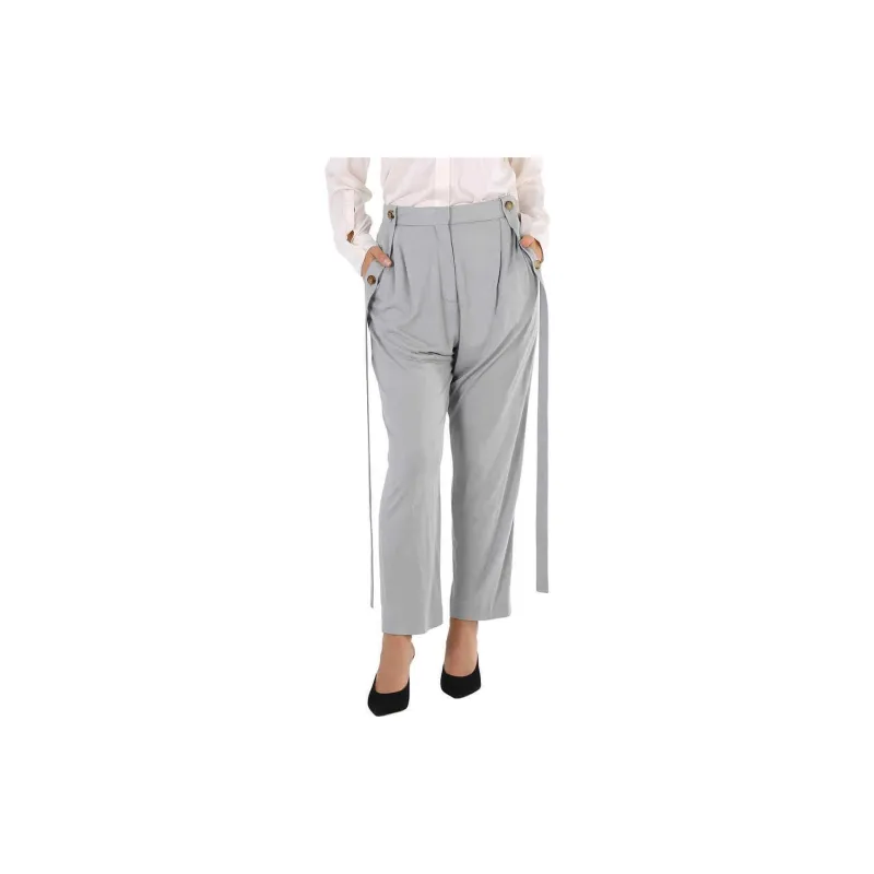 Burberry FW23 Casual Pants Women's Gray-3