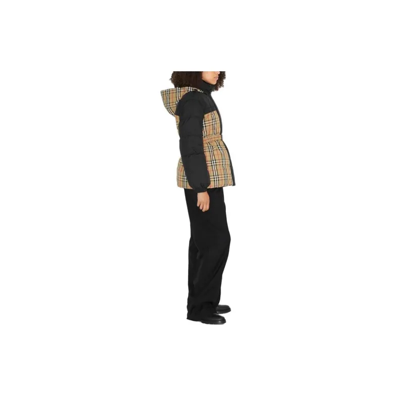 Burberry Belted Waist Reversible Padded Jacket-6