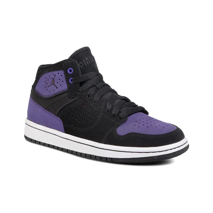 Jordan Access Black Court Purple GS-2