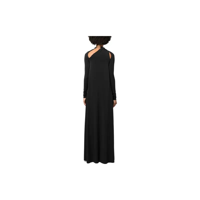 DIESEL Cut-Out High Neck Long-Sleeved Dress-1