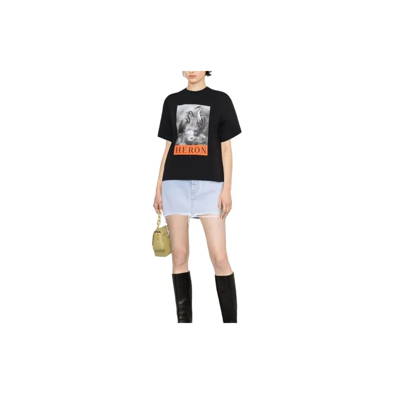 HERON PRESTON T Shirts Women's Black-1