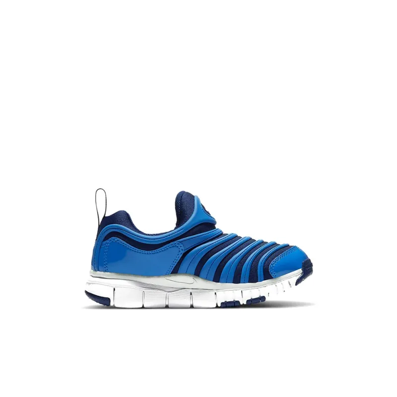 Nike Dynamo Free Sports Casual Shoes Blue White Children Aged 3 7 Years Old-1