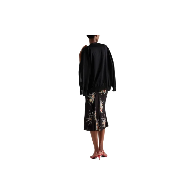 PRADA SS24 Sleeveless Dress Women's Black-2