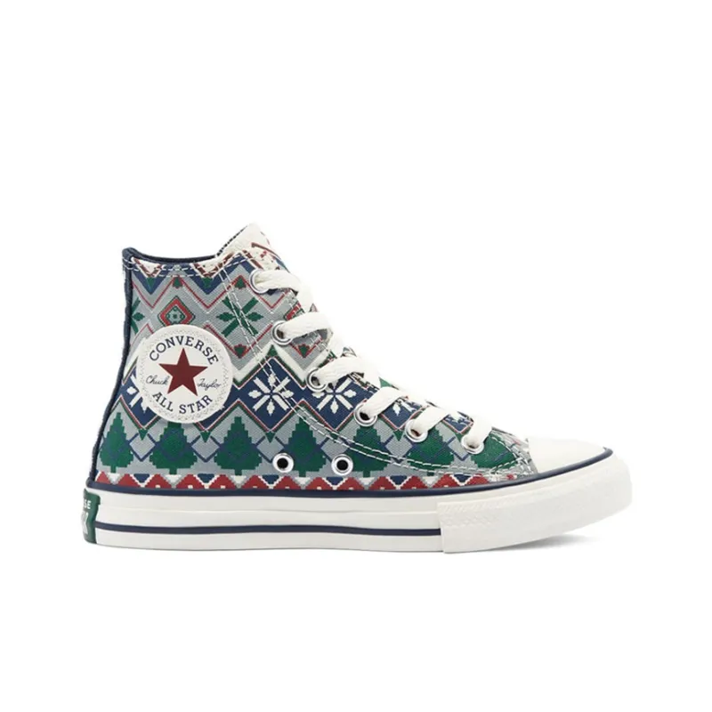 Converse Chuck Taylor All Star High GS 'Holiday Sweater'-1